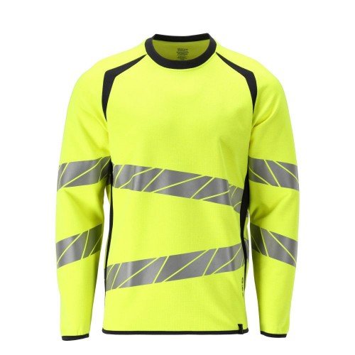 Mascot Accelerate Multisafe 21384 Sweatshirt Hi-Vis Yellow