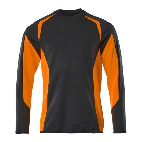 Mascot Accelerate Safe 22084 Sweatshirt Dark Navy Hi-Vis Orange