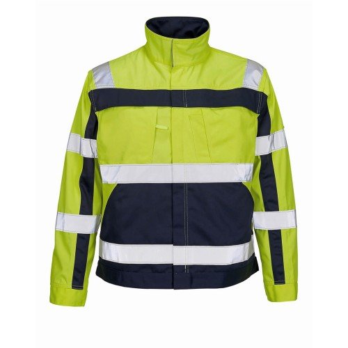Mascot Safe Complete Jacket - Hi-vis Yellow Navy Mascot Safe Complete Jacket - Hi-vis Yellow Navy