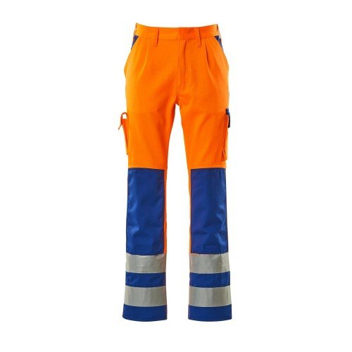 Mascot Olinda Safe Complete 07179 Trousers With Kneepad Pockets Orange Royal Mascot Olinda Safe Complete 07179 Trousers With Kneepad Pockets Orange Royal