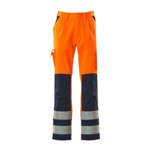 Mascot Olinda Safe Complete 07179 Trousers With Kneepad Pockets Orange Navy Mascot Olinda Safe Complete 07179 Trousers With Kneepad Pockets Orange Navy