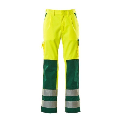Mascot Olinda Safe Complete 07179 Trousers With Kneepad Pockets Yellow Green Mascot Olinda Safe Complete 07179 Trousers With Kneepad Pockets Yellow Green