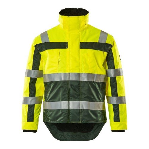 Mascot Teresina Safe Complete 07223 Winter Jacket Yellow Green Class 3 Mascot Teresina Safe Complete 07223 Winter Jacket Yellow Green Class 3