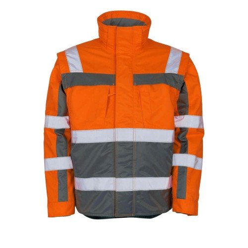 Mascot Loreto Safe Complete 09335 Winter Jacket Water Orange Anthracite Repellent Class 3 Mascot Loreto Safe Complete 09335 Winter Jacket Water Orange Anthracite Repellent Class 3