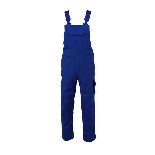 Mascot Industry Newark Bib & Brace With Kneepad Pockets - Royal