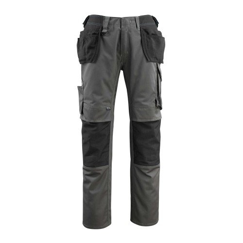 Mascot Unique 14031 Trousers With Kneepad Pockets And Holster Pockets Dark Anthracite Black Mascot Unique 14031 Trousers With Kneepad Pockets And Holster Pockets Dark Anthracite Black