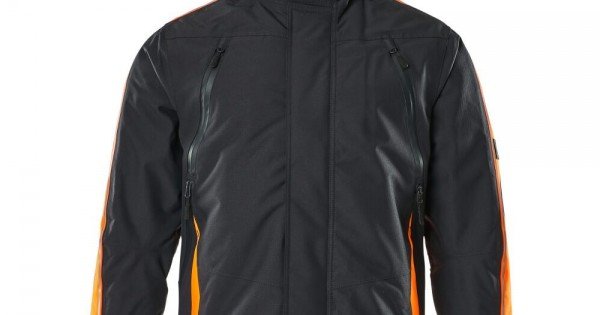 Mascot Hardwear 15035 Winter Jacket Dark Navy Hi-Vis Orange