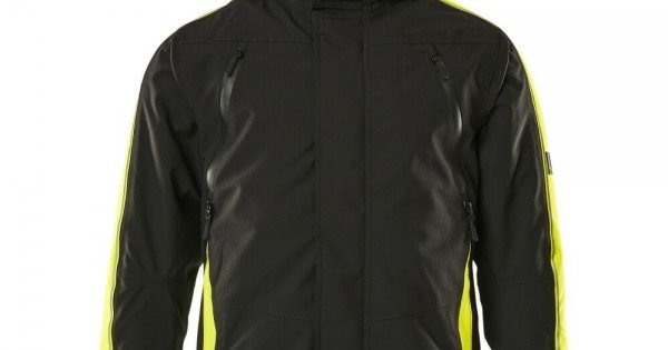 Mascot Hardwear 15035 Winter Jacket Black High-Visibility Hi-Vis
