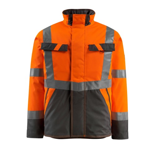 Mascot Penrith Safe Light 15935 Winter Jacket Water Repellent Orange Dark Anthracite Class 3 Mascot Penrith Safe Light 15935 Winter Jacket Water Repellent Orange Dark Anthracite Class 3