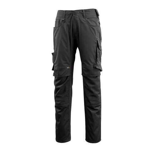 Mascot Unique 16079 Trousers With Kneepad Pockets Black