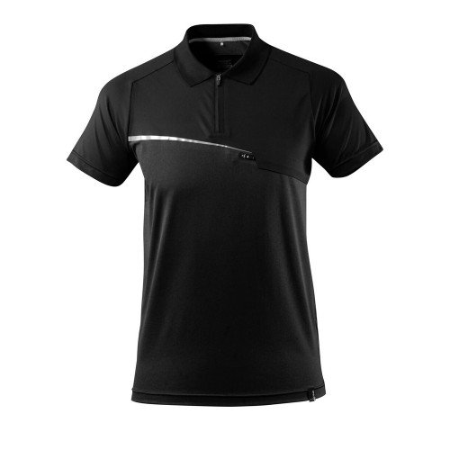 Mascot Advanced 17283 Polo Shirt With Chest Pocket Black Mascot Advanced 17283 Polo Shirt With Chest Pocket Black