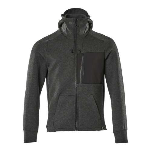 Mascot Advanced 17384 Hoodie With Zipper Black Mascot Advanced 17384 Hoodie With Zipper Black