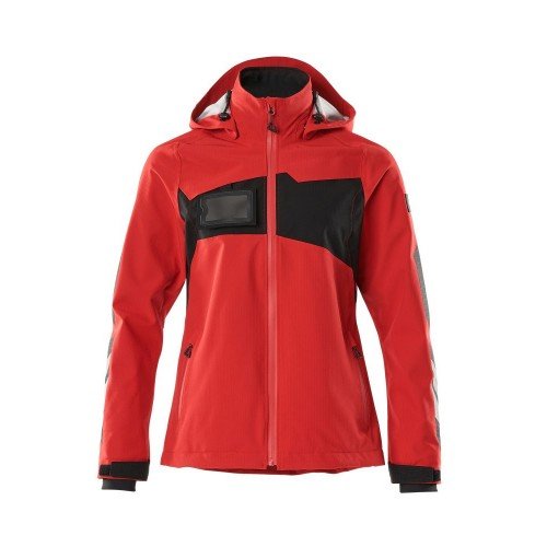 Mascot Accelerate 18011 Ladies Fit Outer Shell Jacket Traffic Red Black Mascot Accelerate 18011 Ladies Fit Outer Shell Jacket Traffic Red Black