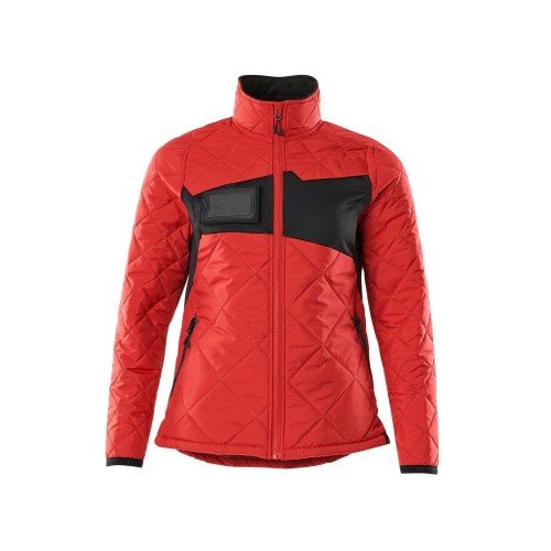 Mascot Accelerate 18025 Ladies Fit Jacket Water Repellent Traffic Red Black