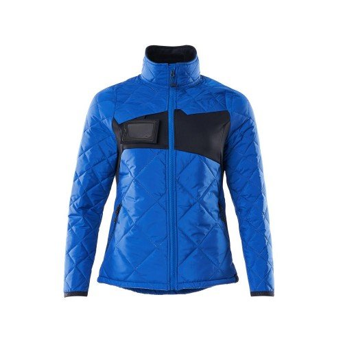 Mascot Accelerate 18025 Ladies Fit Jacket Water Repellent Azure Blue Dark Navy
