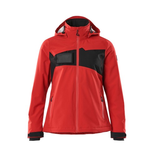 Mascot Accelerate 18045 Ladies Fit Waterproof Winter Jacket Traffic Red Black