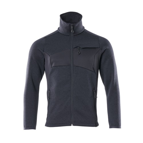 Mascot Accelerate 18105 Knitted Jumper With Zipper Dark Navy Mascot Accelerate 18105 Knitted Jumper With Zipper Dark Navy