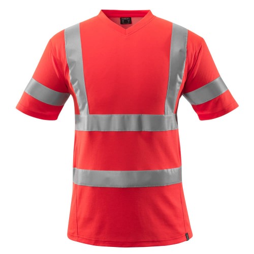 Mascot Safe 18282 Classic T-shirt - Hi-vis Red Mascot Safe 18282 Classic T-shirt - Hi-vis Red