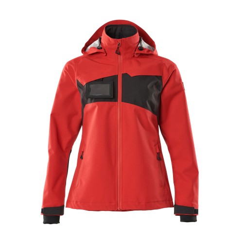 Mascot Accelerate 18311 Ladies Fit Outer Shell Jacket Traffic Red Black