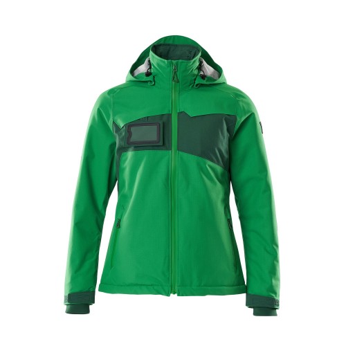 Mascot Accelerate 18345 Ladies Fit Waterproof Winter Jacket Grass Green