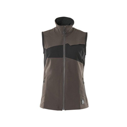 Mascot Accelerate 18375 Gilet Ladies Fit Dark Anthracite Black