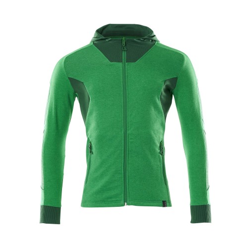 Mascot Accelerate 18584 Hoodie with Zipper Grass Green Mascot Accelerate 18584 Hoodie with Zipper Grass Green