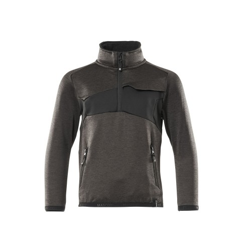 Mascot Accelerate 18903 Fleece Jumper For Children Dark Anthracite Black Mascot Accelerate 18903 Fleece Jumper For Children Dark Anthracite Black