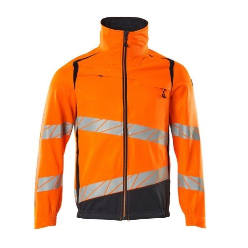 Mascot Accelerate Safe 19509 Stretch Jacket Hi-Vis Orange Navy