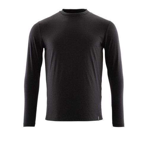 Mascot Crossover 20181 T-shirt Long-sleeved Deep Black Mascot Crossover 20181 T-shirt Long-sleeved Deep Black