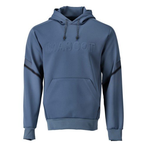 Mascot Customized 22186 Fleece Hoodie Stone Blue Mascot Customized 22186 Fleece Hoodie Stone Blue
