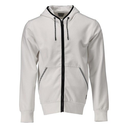 Mascot Customized 22486 Zip Hoodies White Mascot Customized 22486 Zip Hoodies White