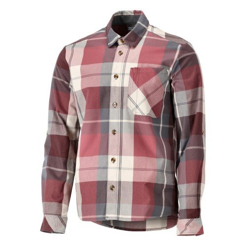 Mascot Customized 22904 Flannel Shirt Bordeaux Checked