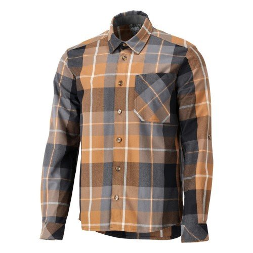 Mascot Customized 22904 Flannel Shirt Brown Checked