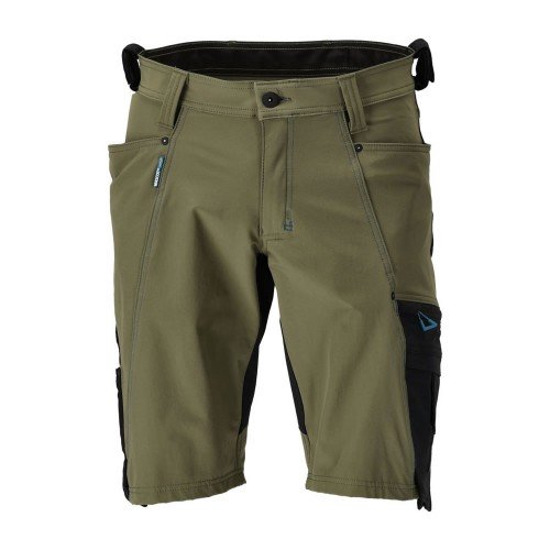 Mascot Advanced 23149 Stretch Shorts Moss Green Black