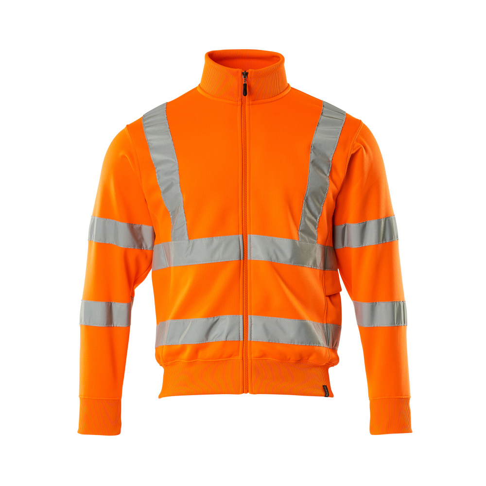 Mascot Maringa Safe Classic 50115 Orange Sweatshirt With Zipper