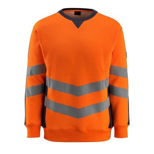 Mascot Wigton Safe Supreme 50126 Orange Dark Navy Sweatshirt Mascot Wigton Safe Supreme 50126 Orange Dark Navy Sweatshirt