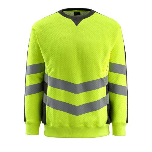Mascot Wigton Safe Supreme 50126 Yellow Black Sweatshirt Mascot Wigton Safe Supreme 50126 Yellow Black Sweatshirt