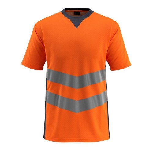 Mascot Safe Supreme Sandwell T-shirt - Hi-vis Orange/dark Navy