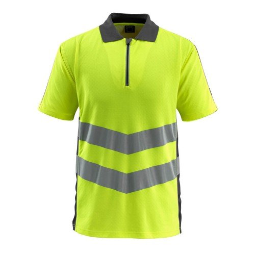 Mascot Safe Supreme Murton Polo Shirt - Hi-vis Yellow/dark Anthracite
