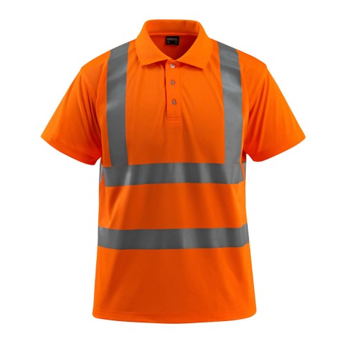 Mascot Safe Light Bowen Polo Shirt - Hi-vis Orange