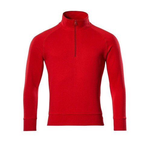 Mascot Crossover Nantes Sweatshirt With Half Zip Traffic Red Mascot Crossover Nantes Sweatshirt With Half Zip Traffic Red