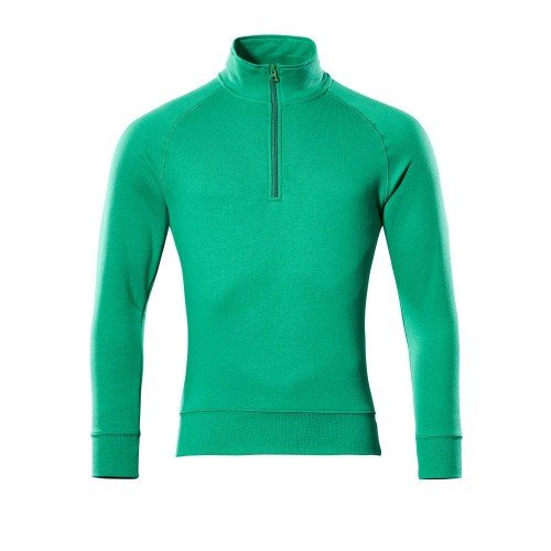 Mascot Crossover Nantes Sweatshirt With Half Zip Grass Green Mascot Crossover Nantes Sweatshirt With Half Zip Grass Green