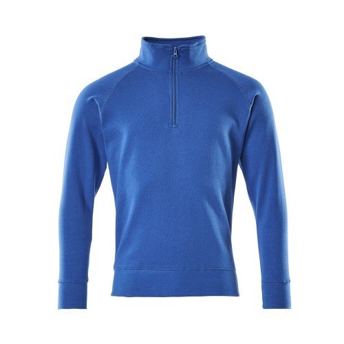 Mascot Crossover Nantes Sweatshirt With Half Zip Azure Blue Mascot Crossover Nantes Sweatshirt With Half Zip Azure Blue