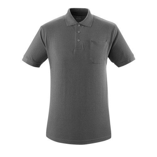 Mascot Crossover Orgon Polo Shirt With Chest Pocket Dark Anthracite Mascot Crossover Orgon Polo Shirt With Chest Pocket Dark Anthracite