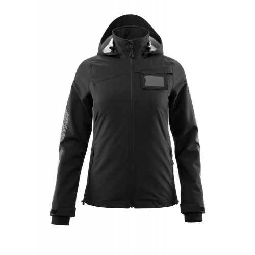 Mascot Accelerate 18311 Ladies Fit Outer Shell Jacket Black