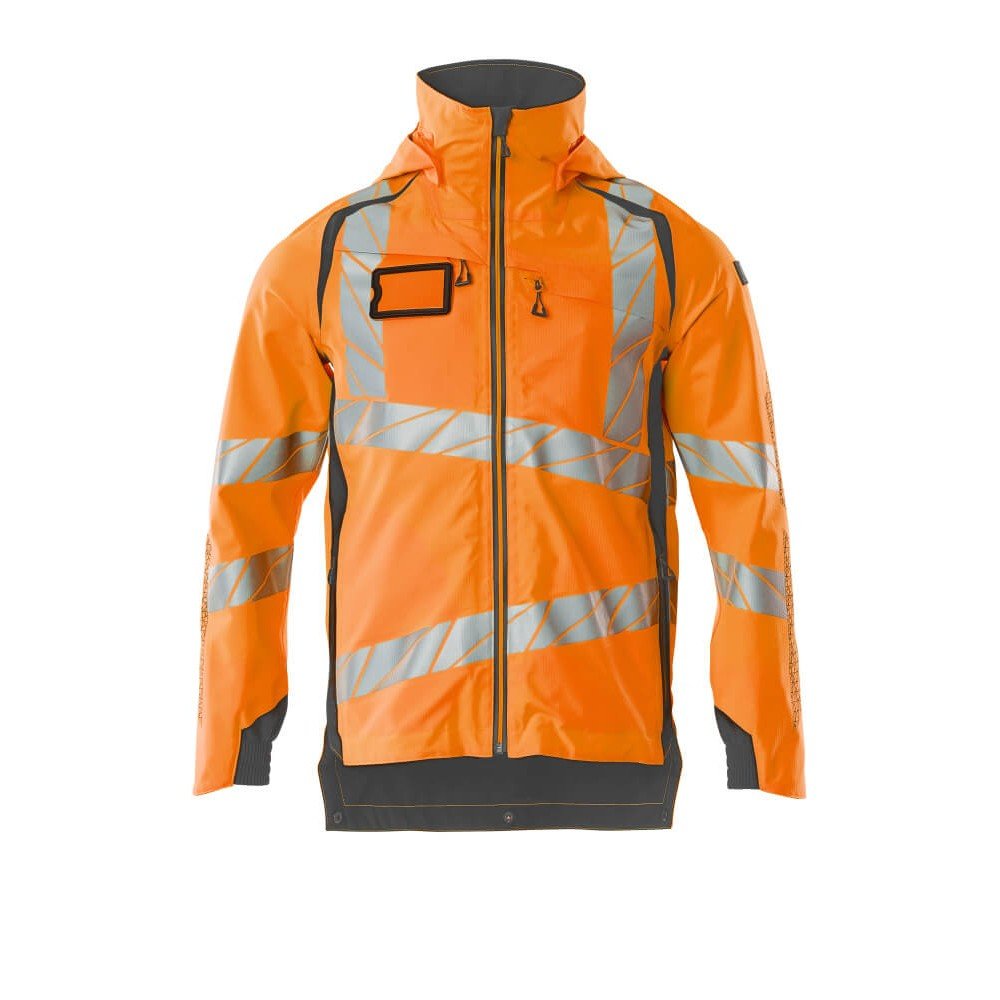 Mascot Accelerate Safe 19001 Outer Shell Jacket Hi Vis Orange Dark Anthracite 