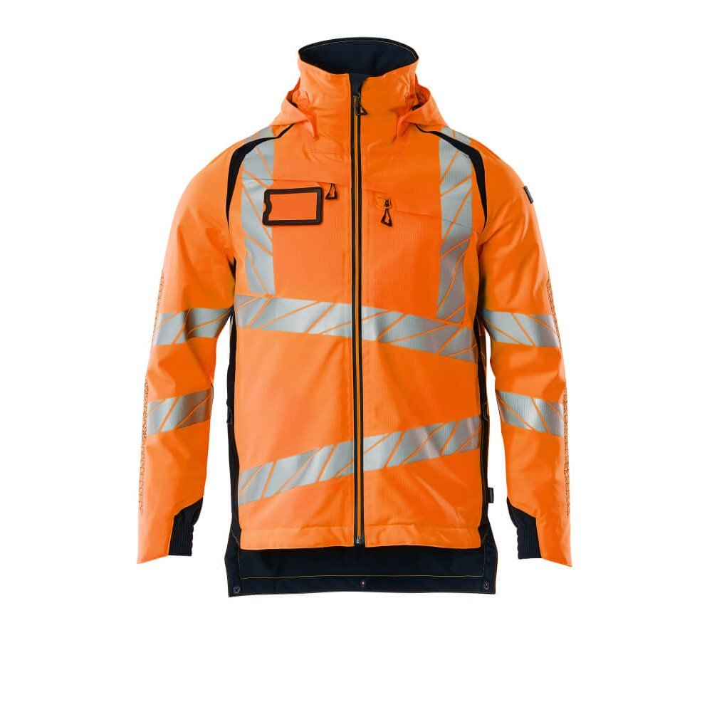 Mascot Accelerate Safe 19035 Winter Jacket Hi Vis Orange Dark Navy