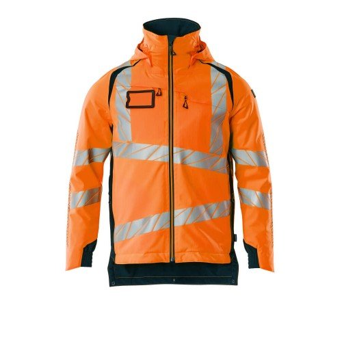 Mascot Accelerate Safe 19035 Winter Jacket Hi Vis Orange Dark Petroleum 