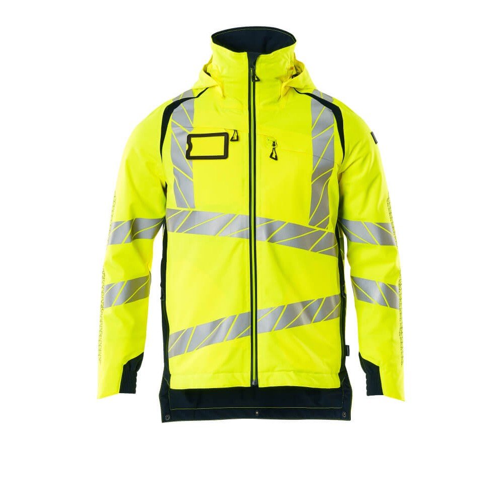Mascot Accelerate Safe 19035 Winter Jacket Hi Vis Yellow Dark Navy