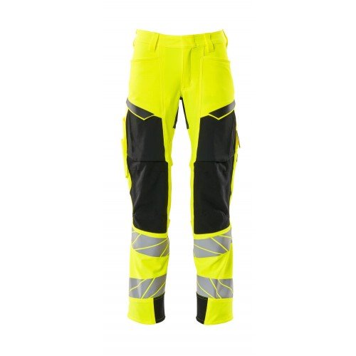 Mascot Accelerate Safe 19079 Trousers With Holster Pockets Hi Vis Yellow Black Mascot Accelerate Safe 19079 Trousers With Holster Pockets Hi Vis Yellow Black